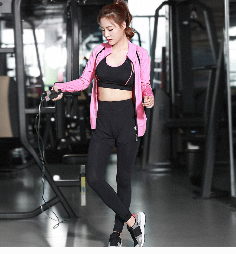YG1023-3 Women Gym Clothes